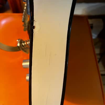 Funky Fujigen Gakki Pyramid Hollow Body  1960’s - Ivory image 9