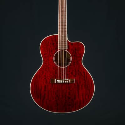 Bourgeois DBJC Beeswing Mahogany SG Red Custom NEW image 2