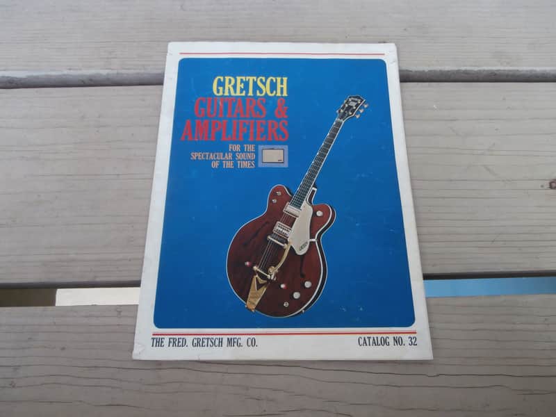 Vintage 1965 Gretsch Guitars & Amplifiers Catalog #32! Chet Atkins, White Falcon! Case Candy! image 1