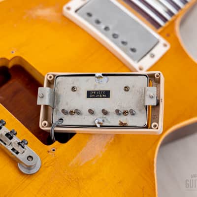2000 Gibson Custom Shop Historic 1959 Les Paul R9 Greeny Mods w/ Brazilian Board & Pat # Humbuckers image 19