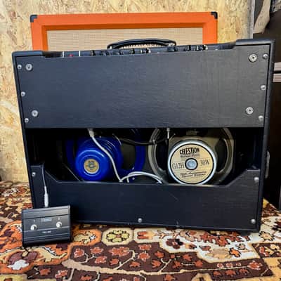 2004 65 Amps London 2x12 Valve Amplifier Combo w/ F Case *Ex Paul Stacey Oasis* image 12