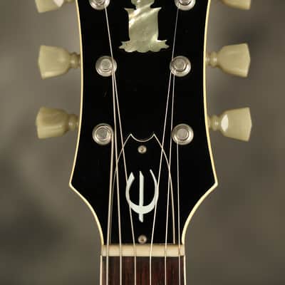 1965 Epiphone A412 Triumph Sunburst with wide nut width image 3