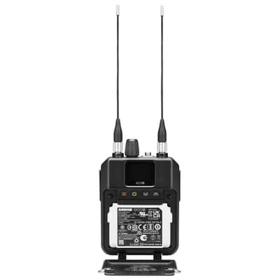 Shure ADXR Axient Digital PSM Wireless Bodypack Receiver - A Band (470-636MHz) image 2