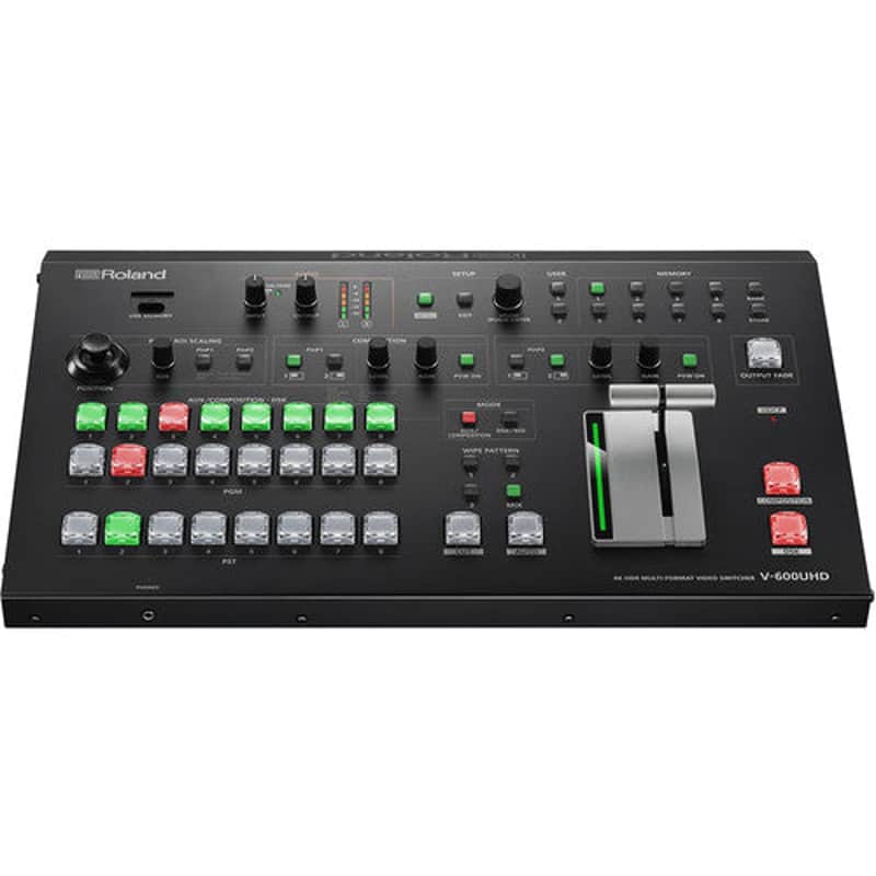 Roland V-600UHD 4K HDR Multi-Format Video Switcher image 1