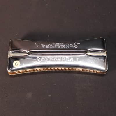 Hohner Sonehadora Double Sided Harmonica - Stainless Steel imagen 2