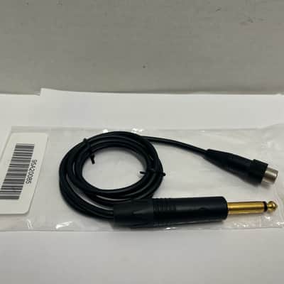 Brand New Shure WA305 Gold-plated Neutrik 1/4" Straight TS to TA4F Cable 3' Premium threaded locking Instrument Guitar Cable 95A20085 for Glx-d GLXD GLXD1 AD1 ADX1 bodypack ULX-D QLX-D Transmitters Wireless System Line 6 G50 G55 G90 Relay AKG image 3