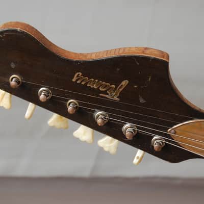 Framus Golden Strato de Luxe 5/168-54 gl – 1963 German Solidbody Guitar Gitarre natural relic image 8