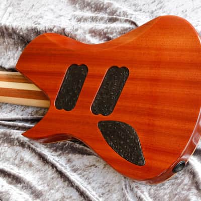 GB Liuteria Custom Boutique kapooya 8 string fanned Lichtenberg effect edition image 11