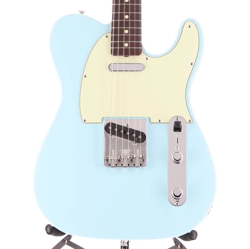 Fender Certified Pre-Owned Vintera II '60s Telecaster, Rosewood Fingerboard, Sonic Blue (G5) (49927) image 1