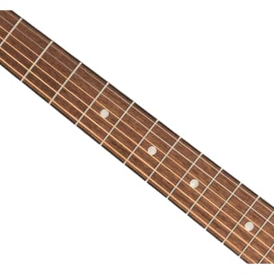 Gretsch Deltoluxe Dreadnought A/E Guitar - Black Top image 3