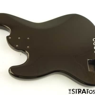 Fender American Ultra II Jazz Bass BODY USA Guitar Parts Texas Tea image 3
