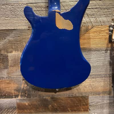 Rickenbacker 4001 (owned by Tommy Stinson) 1972 Midnight Blue image 3