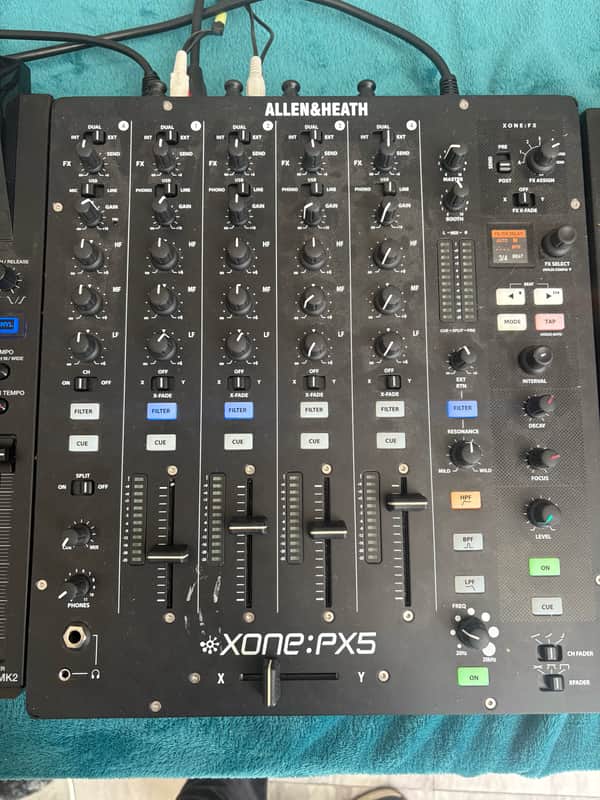 Allen & Heath XONE:PX5 4+1 Channel DJ Mixer 2010s - Black image 1
