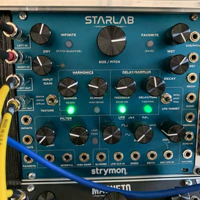 Strymon StarLab Time-Warped Reverberator 2021 - Blue image 2