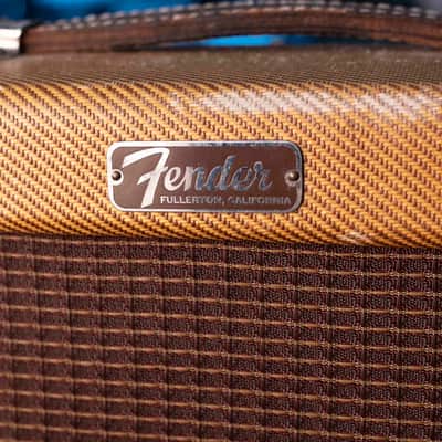 VINTAGE FENDER TWEED CHAMP 1961 WITH COVER image 6
