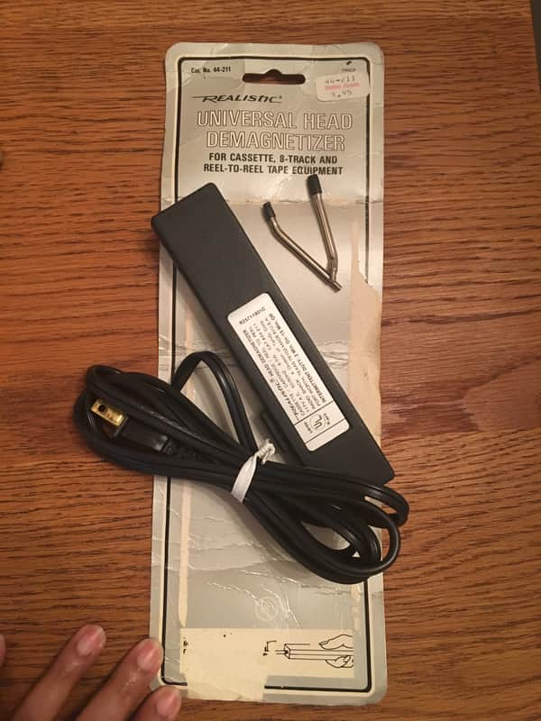 Vintage Realistic Universal Head Demagnetizer (For Cassette, 8-Track, Reel) image 1