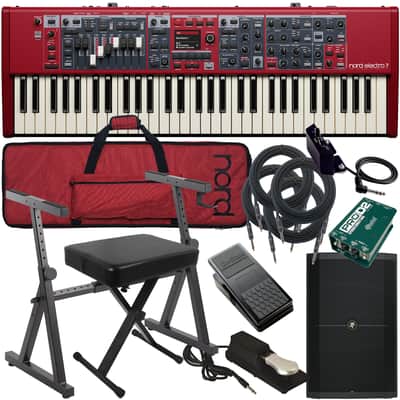 Nord Electro 7 61 Stage Keyboard COMPLETE STAGE BUNDLE [Pre-Order]