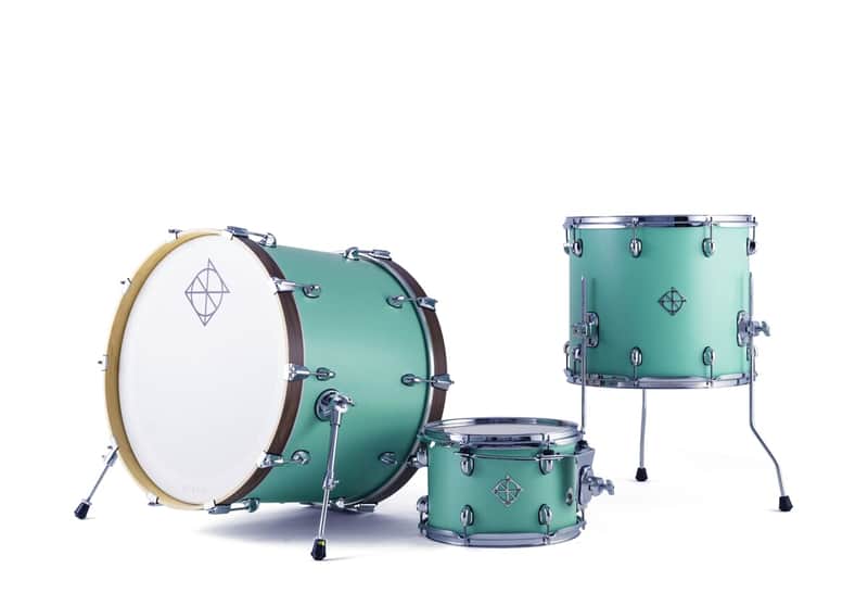 Immagine Dixon PODCSTH322-01-NM Cornerstone Hybrid Shellset 3pc Satin Neo-Mint - 1