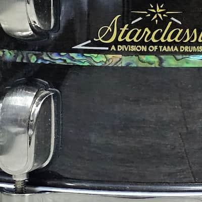 Tama 14"x 6" Starclassic G-Maple in Black Cherry with Abalone Inlay image 10