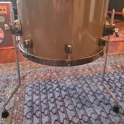 ddrum Dominion 16" Floor Tom - 2000s - Gray Sparkle image 3