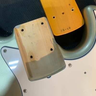 Fender JB-62 Jazz Bass Reissue 2010 Inca Silver Aged Made in Japan MIJ w/ Bag image 22