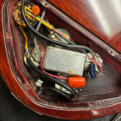 1971 Gibson EB-3 with Slotted Headstock Cherry image 23