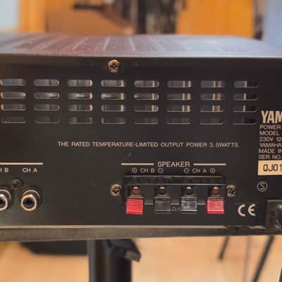 Yamaha A100a A 100 2 Channel Stereo Power Amp Amplifier image 6