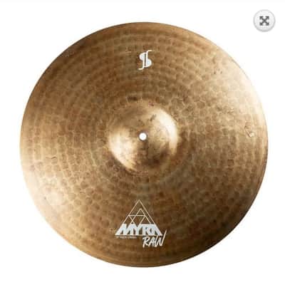 Stagg 19" Myra Raw Rock Crash Cymbal image 2
