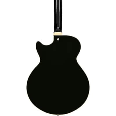 D'Angelico Premier SS Single Cutaway w/ stop-bar tailpiece, Black* w/ DAPSSSBKNS image 15