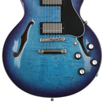 Gibson ES-339 Figured Electric Guitar - Blueberry Burst image 2
