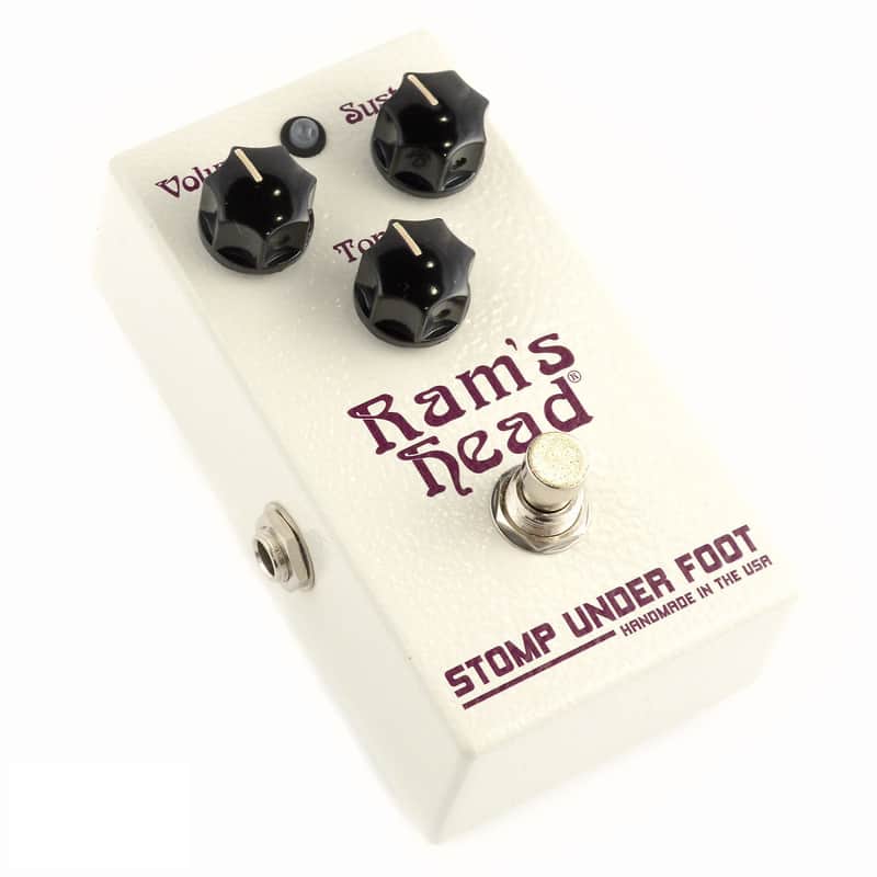 ギター stomp under foot / ram's head Stomp Under Foot Ram's Head (Violet Version) Fuzz Pedal | Reverb