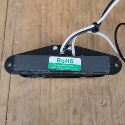 Unbranded Telecaster Neck Pickup Black Chrome Cover Long Leads image 4