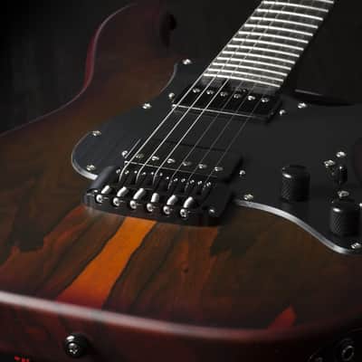 Schecter Sun Valley Super Shredder Exotic HT Ziricote Natural Satin image 7