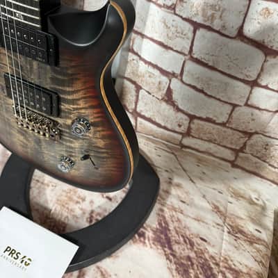 PRS 40th Anniversary Custom 24 Satin Limited Edition - Charcoal Tri-Color Burst #4 image 4