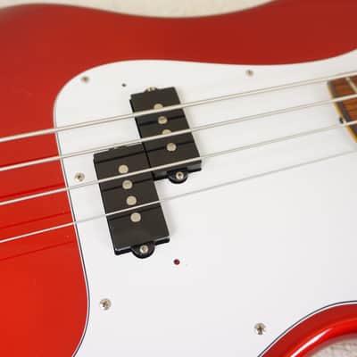 1999-2002 Fender Japan PB62-53 Precision Bass Candy Apple Red CIJ image 4