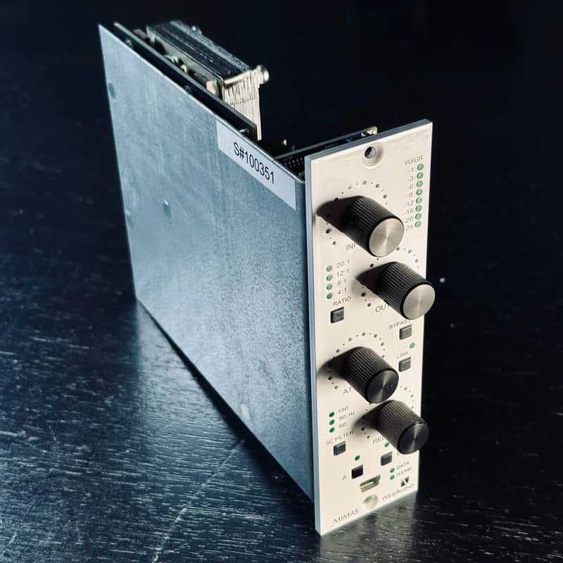 WesAudio MIMAS ng500 500 Series FET Compressor Module 2010s - White image 1