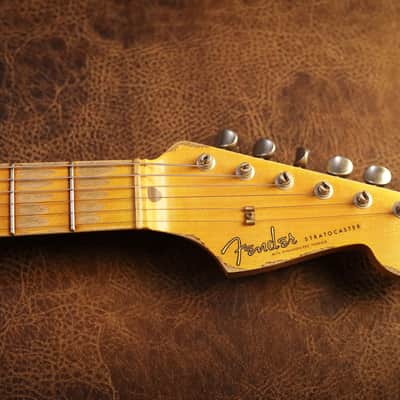 Fender Custom Shop 1956 Stratocaster Super Heavy Relic in Aged India Ivory image 6
