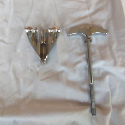 Ludwig Lot 1. (10) Vintage super classic bass drum tension rods & claws 1960s excellent plus! image 7