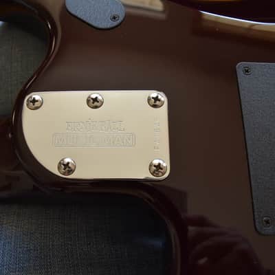 Ernie Ball Music Man JP12 BFR 7-string, OHSC, 2012,  Great condition, John Petrucci signature guitar, Ball Family Reserve image 21