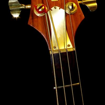 J. K. LADO SUPER FALCON II 1981 Natural. SOLID WOOD BASS. Incredible Sound. HANDBUILT. Beautiful. image 8