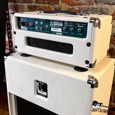 Ibanez TSA15H Guitar Amp Head and Cab (2010s - White) image 4
