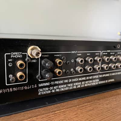 Yamaha Preamp Natural Sound C-50 1980-1983 - Black image 8