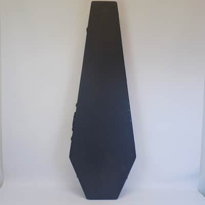 Coffin Cases Model B195R Bass Guitar Case Red Velvet Interior Black Exterior image 1