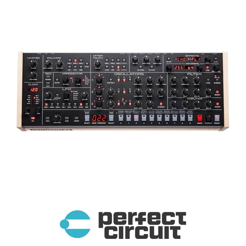 Sequential Trigon-6 Polyphonic Analog Synthesizer Desktop Module image 1