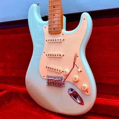 2010 Fender Classic '50s Stratocaster Surf Green w/Fender Black Tolex Hardcase image 17