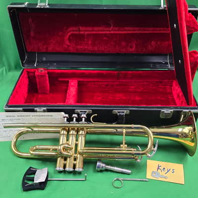 King Cleveland 600 Bb Trumpet w/ Original Case image 1