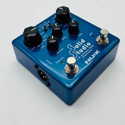 NuX NSS-5 Solid Studio IR and Power Amp Simulator 2010s - Blue image 3
