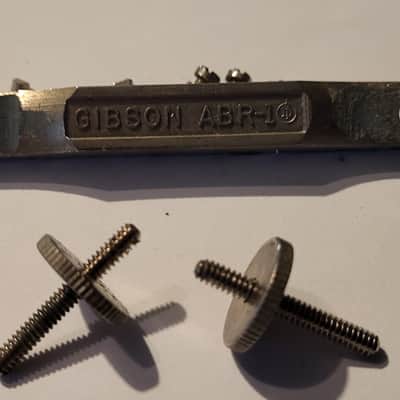 Gibson Vintage ABR-1 Tune o matic bridge 1961 - Nickle image 2