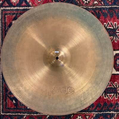 20" Paiste 2002 Black Label (1978) Ride 2160gr (VIDEO) image 8