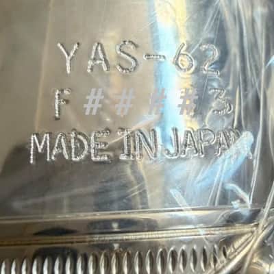 Yamaha YAS-62IIIS Professional Eb Alto Saxophone 2020’s - Silver image 4